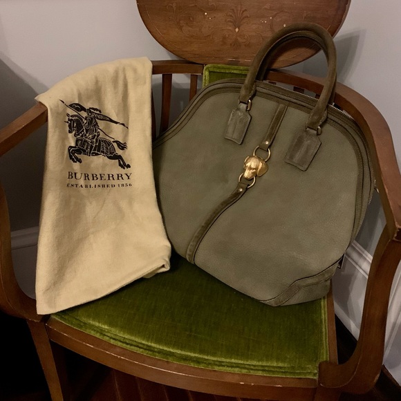 RARE Burberry Prorsum Dog Orchard Bag - Picture 7 of 7